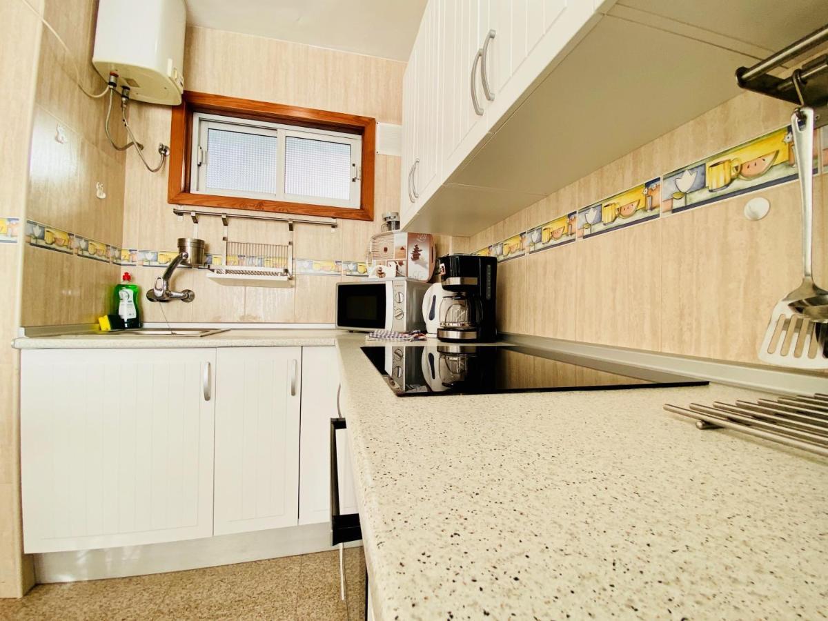 Orange And White Apartment In Yumbo San Bartolomé Dış mekan fotoğraf